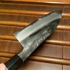 Hitohira Jiro 165mm Wa Santoku Tsuchime Shirogami 1 Taipei Tagayasan Handle