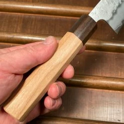 Hitohira Futana S3 170mm Bunka Ginsanko Nashiji Cherry Wood