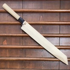 Sakai Kikumori'Kikuzuki Uzu' 300mm Kiritsuke Yanagi - Aogami 1 - W/ Saya