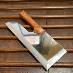 Hitohira Tsubaya Sobakiri 330mm Stainless Pakka Handle