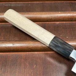 Hitohira Kikuchiyo Manzo 210mm Yanagi Aogami 2 Ho Wood W/ Saya