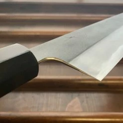 Hitohira Tanaka Kyuzo 240mm Gyuto Aogami 1 Yakisugi Cedar - On Order