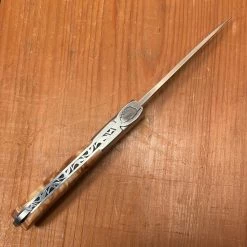 Fontenille Pataud Pialincu 10.5cm - Stabilized Poplar Burl Lockback