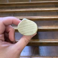 Nakajo Kaji-bei 135mm Nakiri Iron Clad Shirogami 2 Kurouchi Buffalo Horn