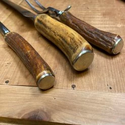 Bernal Cutlery Meridan Cutlery Co Carving Set Late 19th Early 20th C