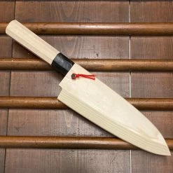 Hitohira Kikuchiyo Manzo 180mm Deba Aogami 2 Ho Wood W/ Saya