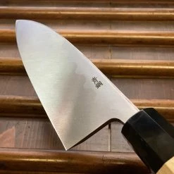Hitohira Kikuchiyo Manzo 165mm Deba Aogami 2 Ho Wood W/ Saya