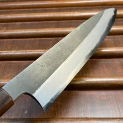 Hitohira Togashi 240mm Gyuto Aogami 2 Kurouchi Cherry Handle (Ebony End)