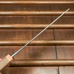 Blenheim Forge 150mm Nakiri Iron Clad Aogami Super Walnut & Brass