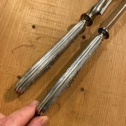 Bernal Cutlery The Vault French Carving Set Silver & Carbon Steel Paris Acier Forge