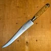 Bernal Cutlery H Boker / Wyeth Hardware 6" Carving Knife Carbon Steel Jigged Bone Solingen 1915 To ~20's