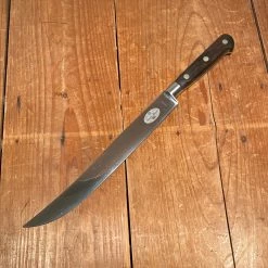Bernal Cutlery Sabatier Trumpet / Ancien Maison 9.5” Carving Knife Stainless France 1950’s