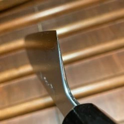 Sakai Kikumori'So-Ten' 180mm Santoku - Aogami Super - W/ Saya