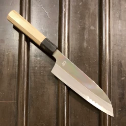 Sakai Kikumori'Choyo' 180mm Santoku Shirogami 2 W/ Saya