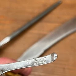 Vintage Used Vintage Meriden Cutlery Co Carving Set Carbon Steel Crown Stag 1918-1925