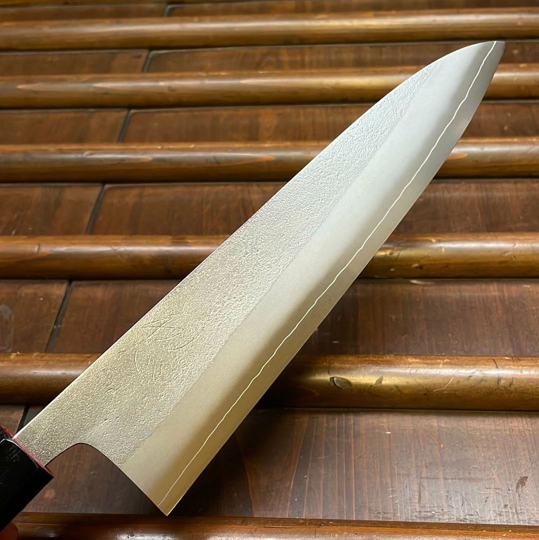 H&K Yoshikane 210mm Gyuto SKD Nashiji Teak Handle