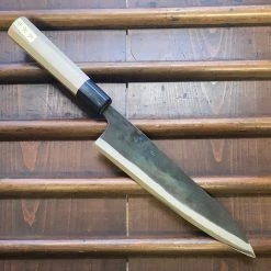 Tosa Tadayoshi / Bernal Cutlery 225mm Gyuto Aogami 1 Stainless Clad Oct Ho/Horn