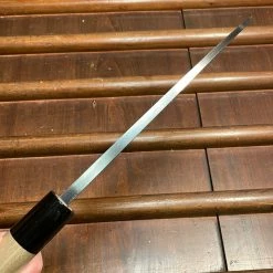 Hitohira Gorobei 180mm Deba Aogami 2 Ho Wood