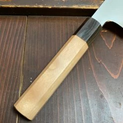 Waiting Room Hitohira Kikuchiyo Yohei 180mm Nakiri Ginsanko Kasumi Cherry - On Order