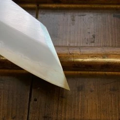 Hitohira Togashi 240mm Kiritsuke Gyuto Stainless Clad Shirogami 1 Ziricote Handle