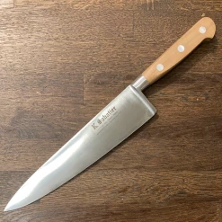 K Sabatier 9" Chef 'Authentique' Carbon Steel - Olive Handle