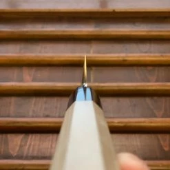 Sakai Kikumori'Kikuzuki Kasumi' 300mm Kiritsuke Yanagi - Shirogami 2 - W/ Saya