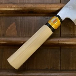 MARUYOSHI Takehiro 165mm Funayuki Iron & SK Carbon Tool Steel PC Poplar