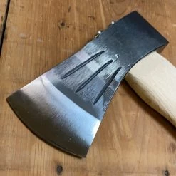 Nakajo Mizuno Ko-ono Hand Axe Curved Kanto Oak Handle