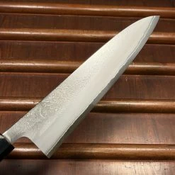 H&K Yoshikane 210mm Gyuto Shirogami 2 Nashiji Teak Handle