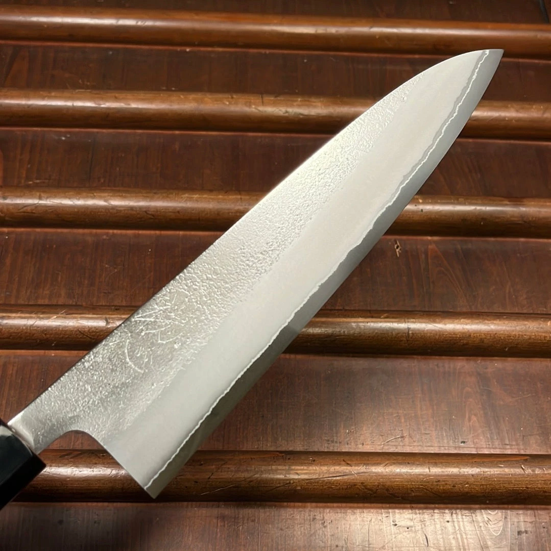 H&K Yoshikane 210mm Gyuto Shirogami 2 Nashiji Teak Handle