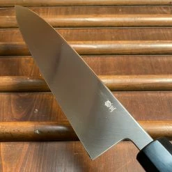 Hitohira Kikuchiyo Rikichi 240mm Mioroshi Deba Shirogami 3 Ho Wood W/ Saya