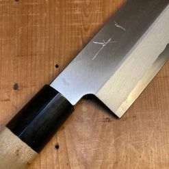 Bernal Cutlery Trade In - Hitohira Gorobei 195mm Usuba Aogami 2 Ho Wood