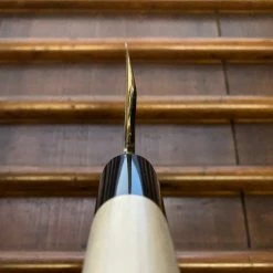 Hitohira Togashi LEFTY 165mm Deba Shirogami 1 Tachi Ho Wood W/ Saya