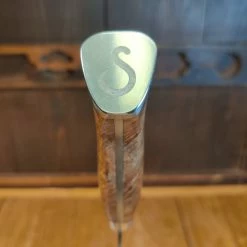 Steelport 10” Bread Knife 52100 Carbon Steel Stabilized Maple Steelport Knife Co.