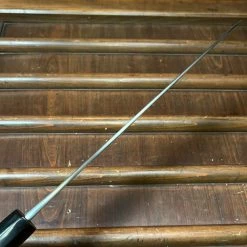 Wakui 240mm Gyuto Stainless Clad Aogami 2 Nashiji Warikomi Chestnut