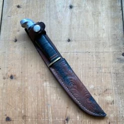 Bernal Cutlery Western 4.25” Bird & Trout Fixed Blade Knife Boulder Colo. L48AGB 1950’s-60’s The Vault