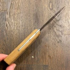 Bernal Cutlery The Vault Village Blacksmith 5” Carbon Steel Skinning Knife Beech Handle 1930’s