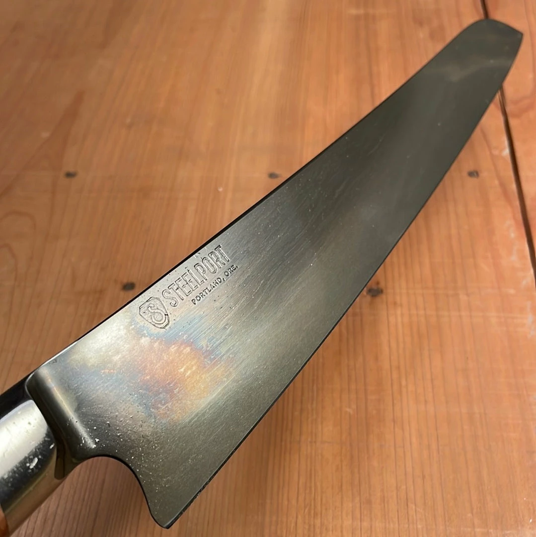 Steelport Knife Co. Steelport 10” Slicer 52100 Carbon Steel Stabilized Maple