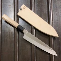 Sakai Kikumori 'Choyo' 210mm Gyuto - Ginsanko - W/ Saya