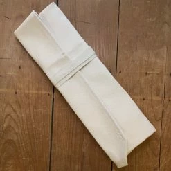KANDA CO., LTD Compact Canvas Knife Roll - White Kitchen Tools