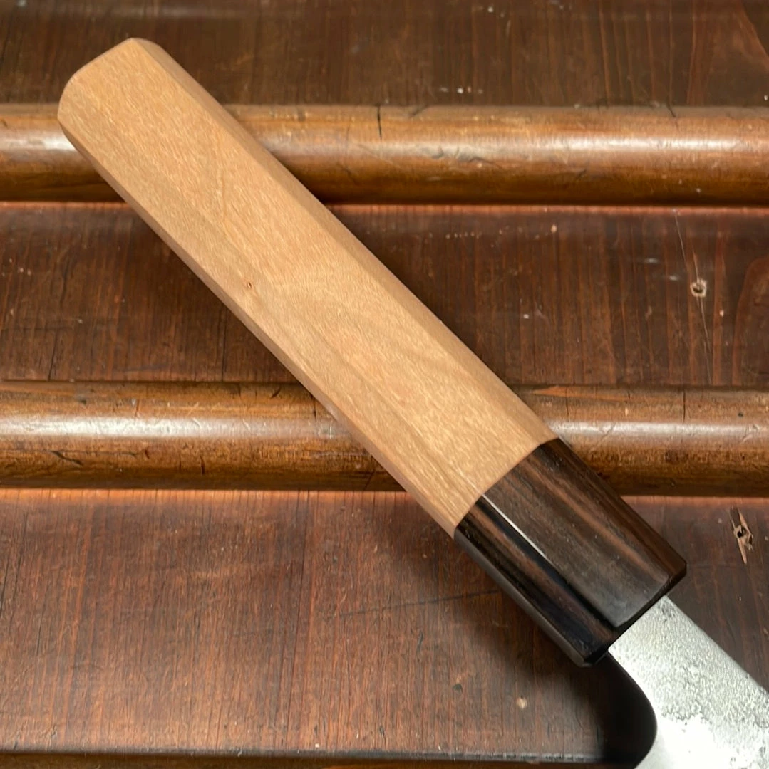 Hitohira Futana S3 240mm Sujihiki Ginsanko Nashiji Cherry Wood