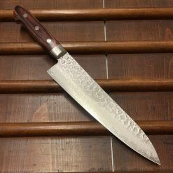 Hitohira HG 210mm Gyuto Stainless Suminagashi Tsuchime