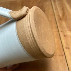 Millet & Hammer White Ceramic Coffee Mug