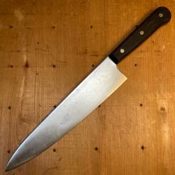 Bernal Cutlery American 10" Chef Knife Carbon Steel & Rosewood ~1930's-60's