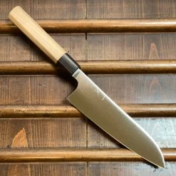 Hitohira SKR 180mm Santoku Stainless Cherry Handle