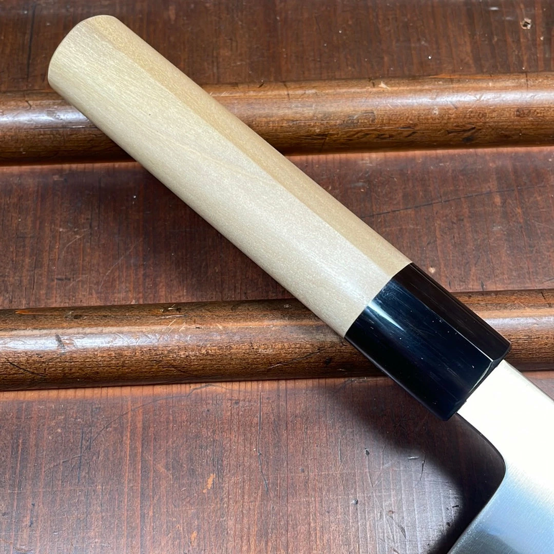 Hitohira KH 180mm Santoku Stainless Ho Wood D Shape