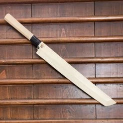 Sakai Kikumori 'Kikuzuki Uzu' 300mm Sakimaru Takohiki - Aogami 1 - W/ Saya