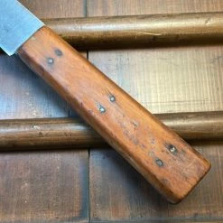 Bernal Cutlery A J Jordan 9.5" Bullnose Butcher Hand Forged Double Shear Steel 1871-1926
