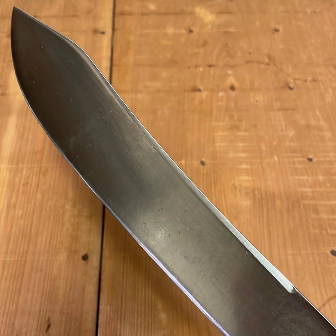 Bernal Cutlery Nichols Bros 10โ Bullnose Scimitar Carbon Shear Steel 19th C - Early 20th