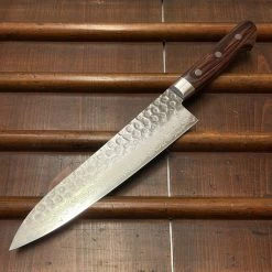 Hitohira HG 210mm Gyuto Stainless Suminagashi Tsuchime